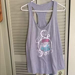 Jeep Gray Tank Top with Graphic Design